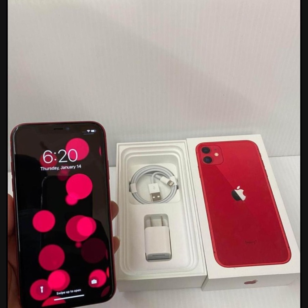 iPhone 11 red 64 gn for t mobile